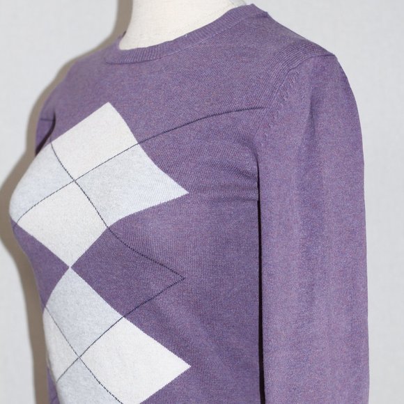Isaac Mizrahi Purple Sweater - Picture 10 of 12